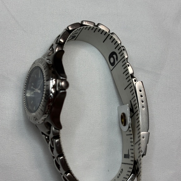 Fossil Steel Women's Wristwatch Stainless Steel Blue Date FS-2593 100 Meters - Picture 11 of 11